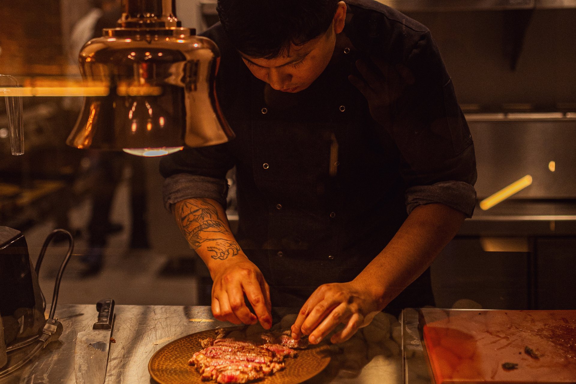 Nuestro chef en la cocina